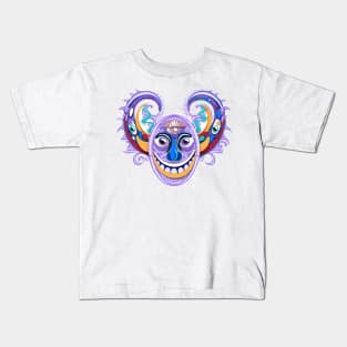 Demon with Thousand Eyes Looking Into the Soul Kids T-Shirt